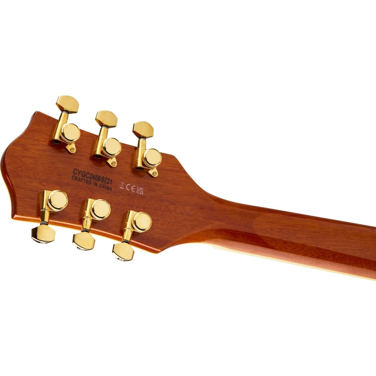 Gretsch LTD Broadkaster Jr. Semi-hollowbody Electric Guitar - Roundup Orange Stain