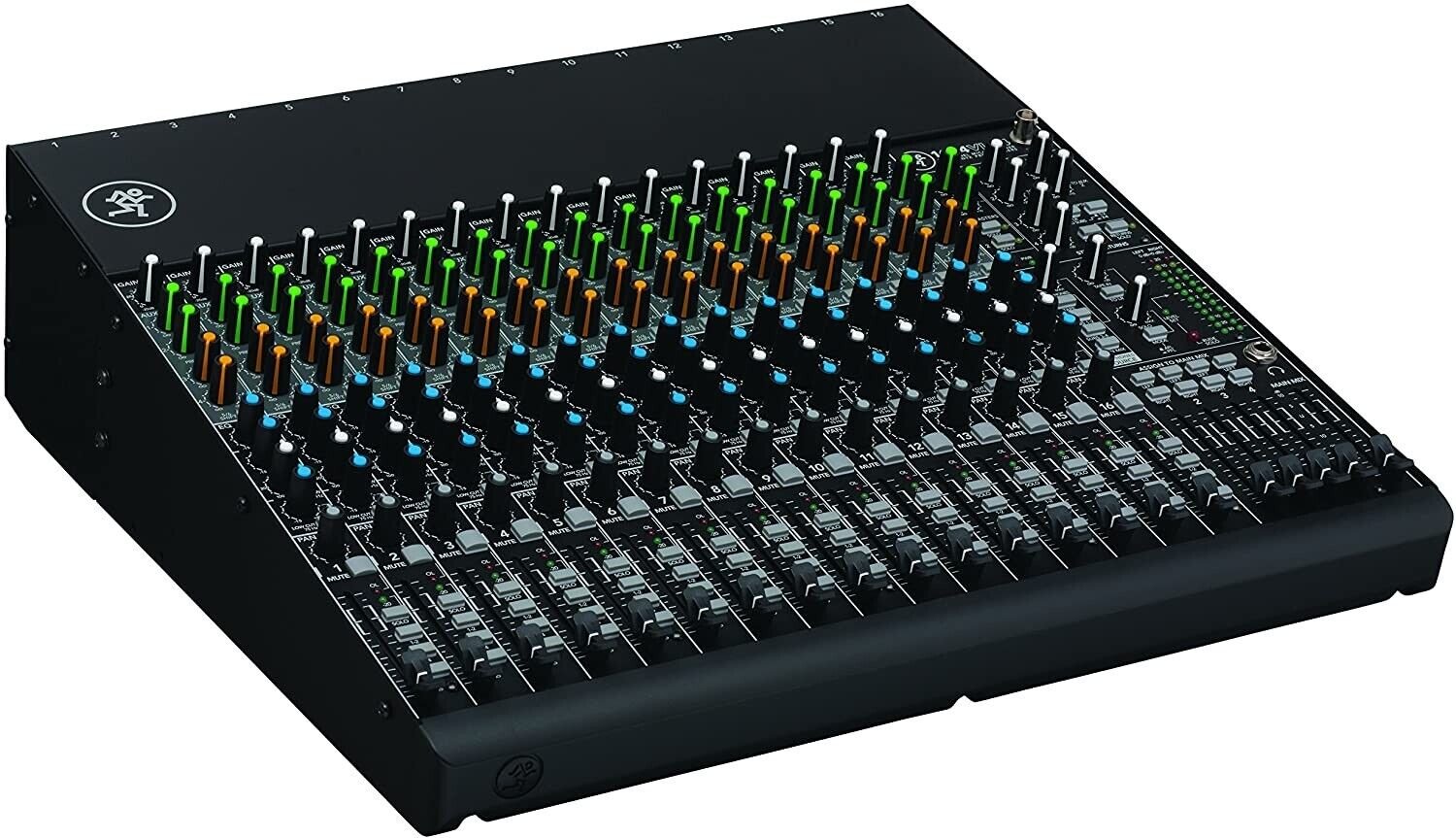 Mackie 1604VLZ4 VLZ4 Series, 16-channel 4-Bus Compact Mixer with Ultra-wide 60dB