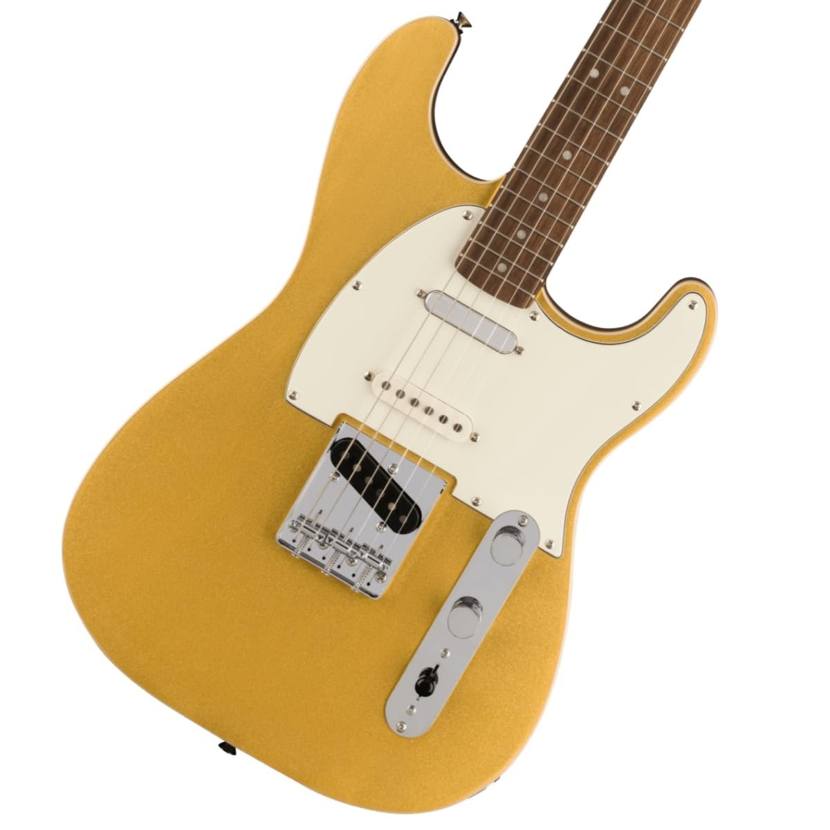 Fender Paranormal Custom Nashville Stratocaster, Laurel Fingerboard, Parchment Pickguard, Aztec Gold