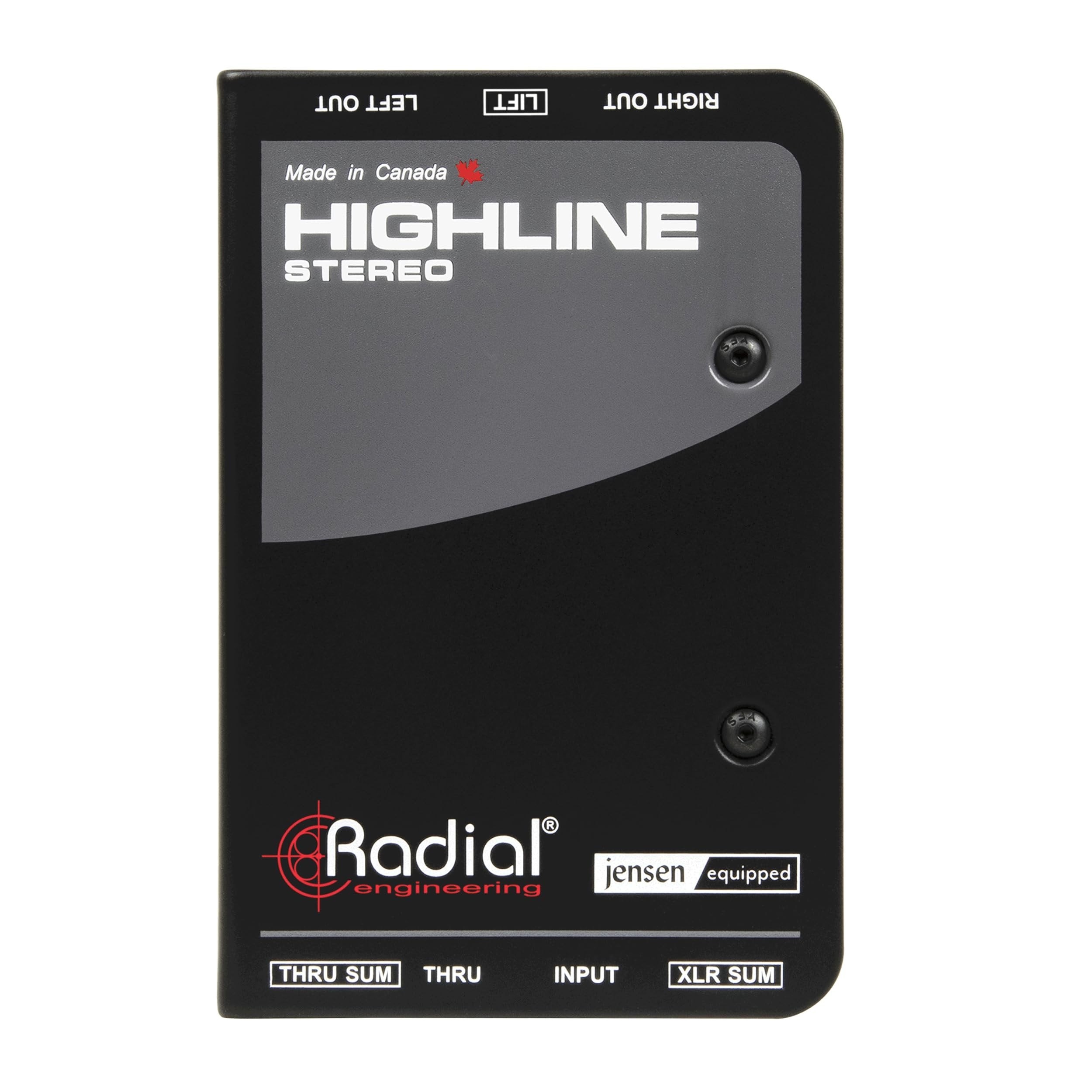 Radial Highline Stereo Passive Line Isolator