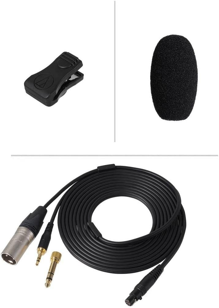 Audio-Technica BPHS2C-UT Broadcast Stereo Headset with Cardioid Condenser Boom Microphone, Unterminated