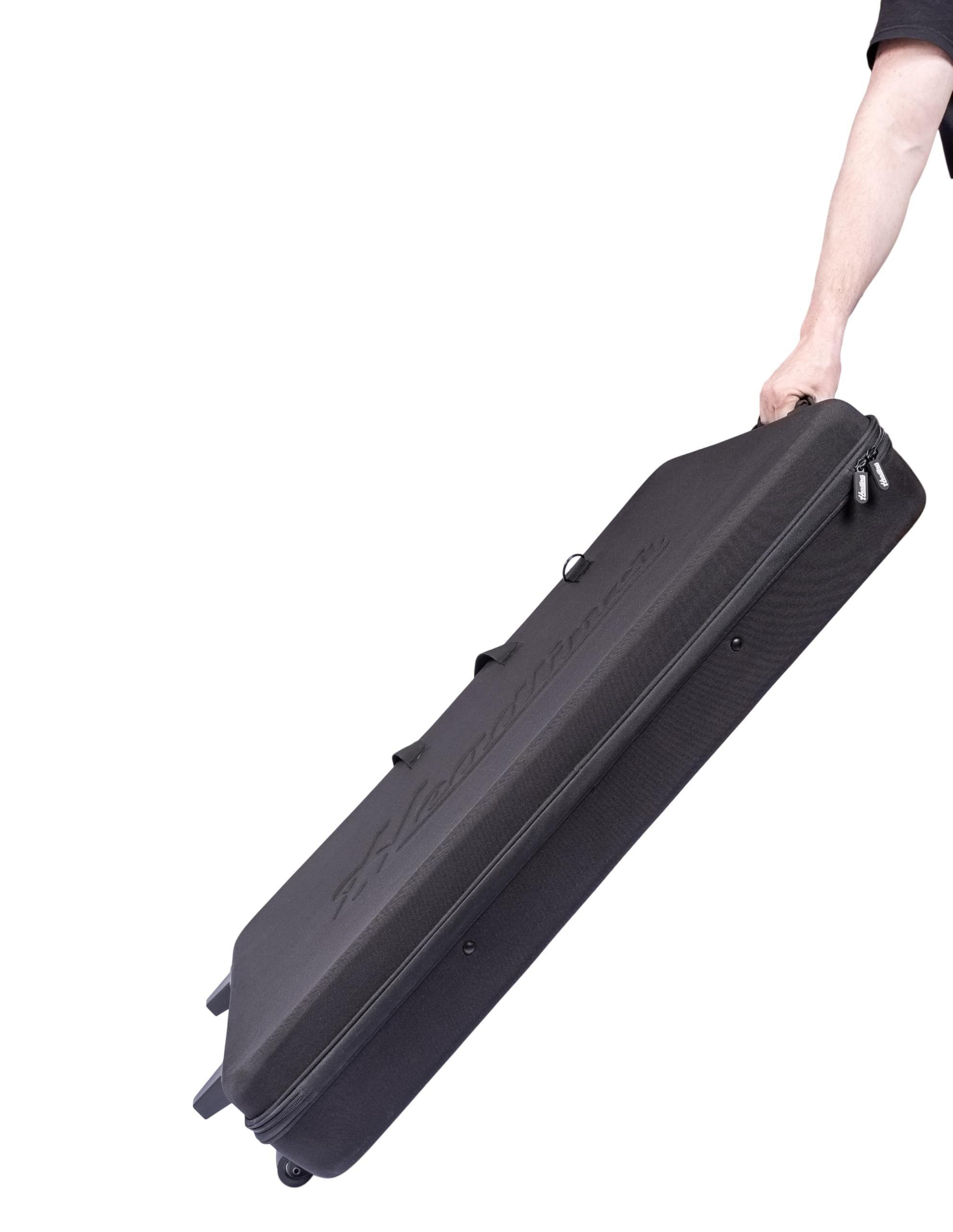 Headliner Lightweight Molded EVA Hardshell Pro-Fit™ Case with Wheels Compatible with AlphaTheta XDJ-AZ All-In-One DJ System