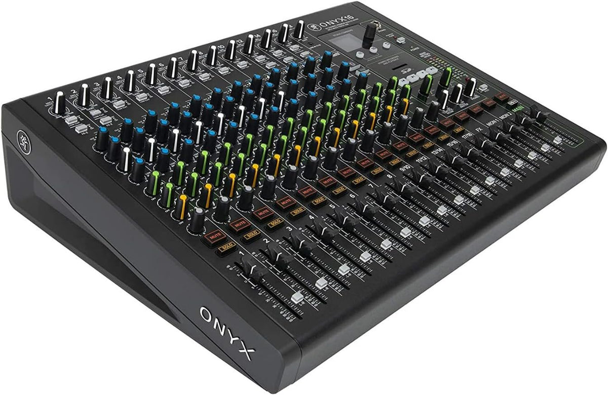 Mackie Onyx Analog Mixer with Multitrack USB – Multiple Channel Options
