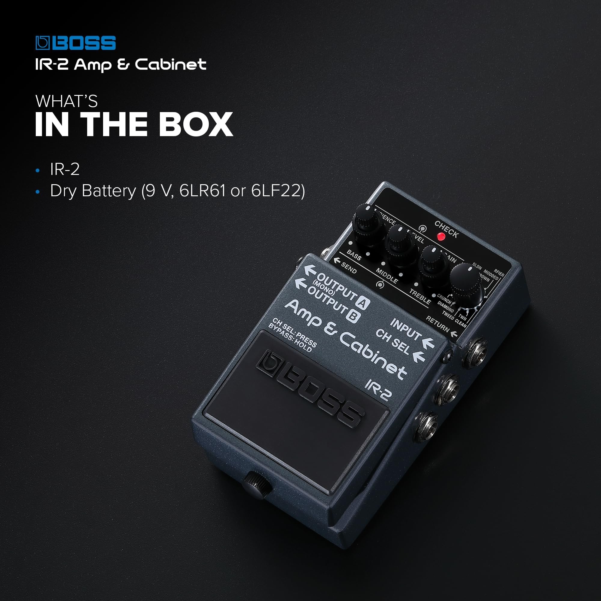 Boss IR-2 Amp and IR Cabinet Pedal