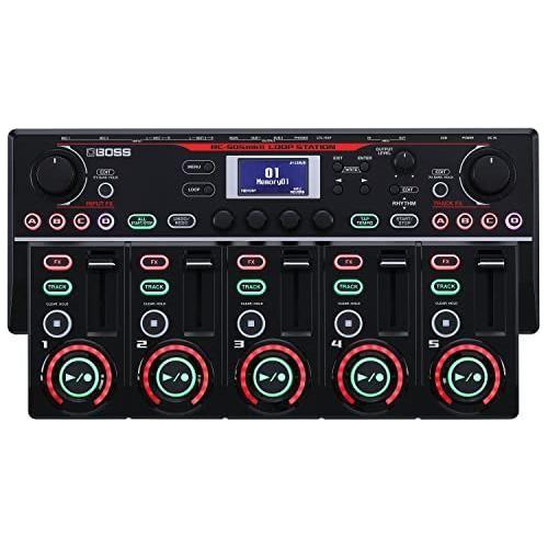 BOSS RC-505MKII Loop Station The Industry Standard Tabletop Looper, Updated and Enhanced. Class-leading sound quality. Five simultaneous stereo phrase tracks. Input FX and Track FX sections.