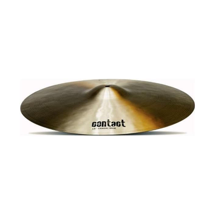 Dream Cymbals and Gongs C-CRRI18 Contact Crash/Ride 18" Cymbal Bundle w/Liquid Audio Polishing Cloth
