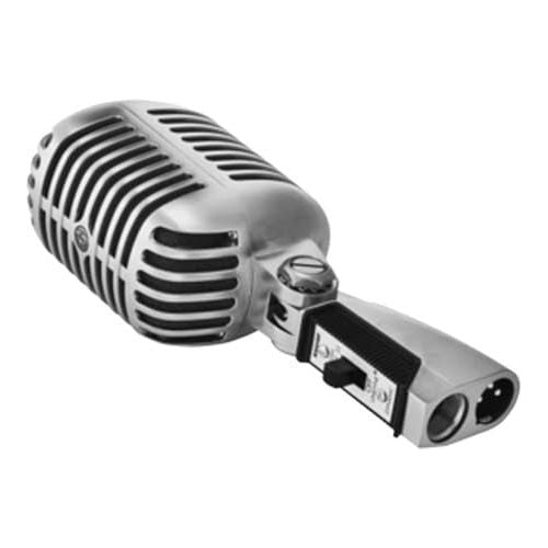 Shure 55SH Series II Iconic Microphone - Vintage Style, Rich Sound Quality, Rugged Construction, Shock-Mounted Noise Reduction for Vocals & Instruments-Perfect for Live Performances & Studio Recording