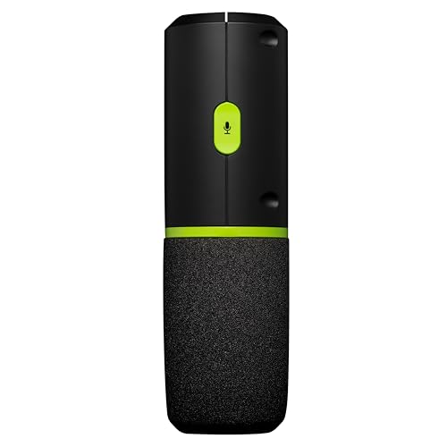 Shure MV6 Gaming Microphone, Dynamic USB PC Mic for Video Games & Streaming - Desktop Stand, Background Noise Cancellation, Tap-to-Mute & 3.5mm Output for Real-Time Headphone Monitoring