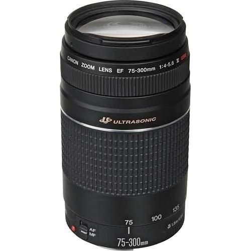 Canon EF 75-300mm f4-5.6 III Telephoto Zoom Lens for Canon SLR Cameras