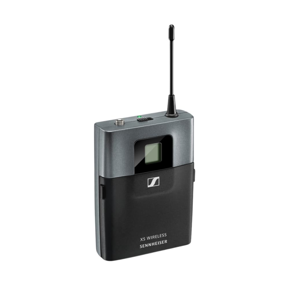Sennheiser XSW 2-ME2-A Wireless Lavalier Microphone System Bundle w/Pig Hog PHM10 8mm Mic Cable, 4-pack Blucoil AA Batteries and Liquid Audio Polishing Cloth