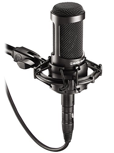 Audio-Technica Condenser Microphone, Black (AT2035)