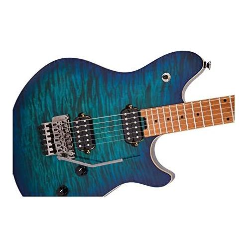 EVH Wolfgang Standard QM Electric Guitar - Chlorine Burst