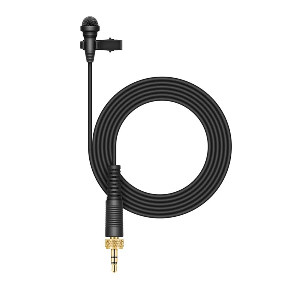 Sennheiser EW-DP ME 2 Set (R4-9) Camera-Mount Digital Wireless Microphone System Bundle w/Pig Hog PHM10 8mm Mic Cable, 4-pack Blucoil AA Batteries and Liquid Audio Polishing Cloth