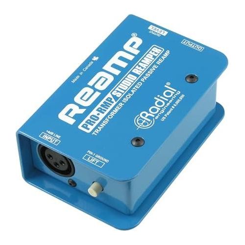 Radial Engineering ProRMP Studio Re-Amper Passive Re-Amping Direct Box