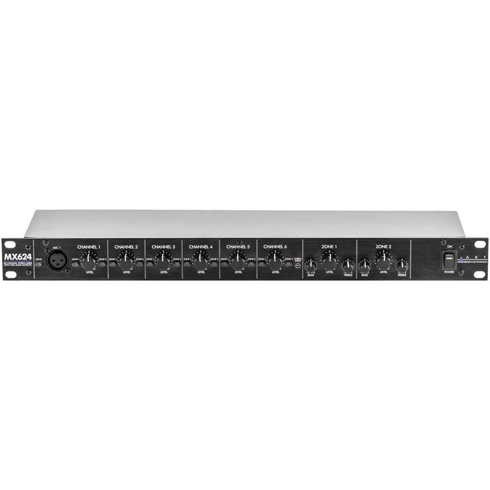ART MX624 6-Channel Stereo Mixer