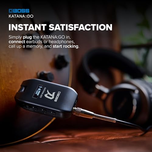 Boss Katana:Go Mini Guitar Headphone Amp