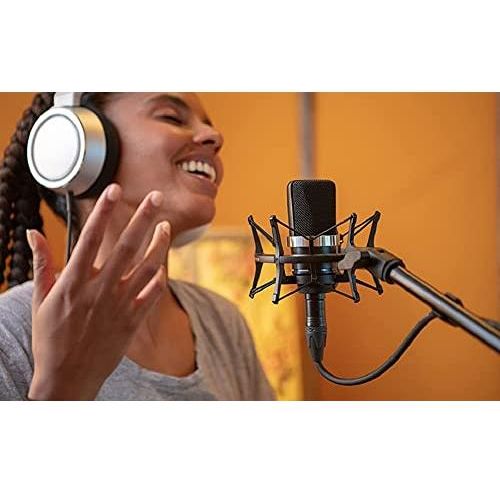 Neumann TLM 102 Black Cardioid Condenser Microphone Studio Set w/ Shock Mount MT