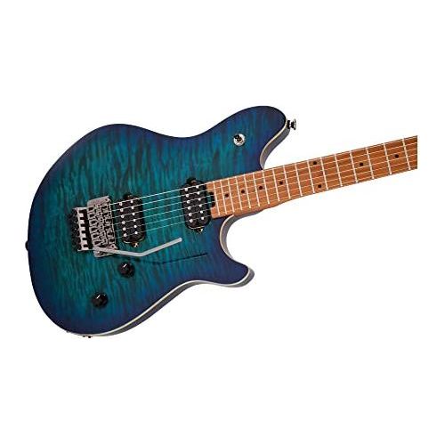 EVH Wolfgang Standard QM Electric Guitar - Chlorine Burst