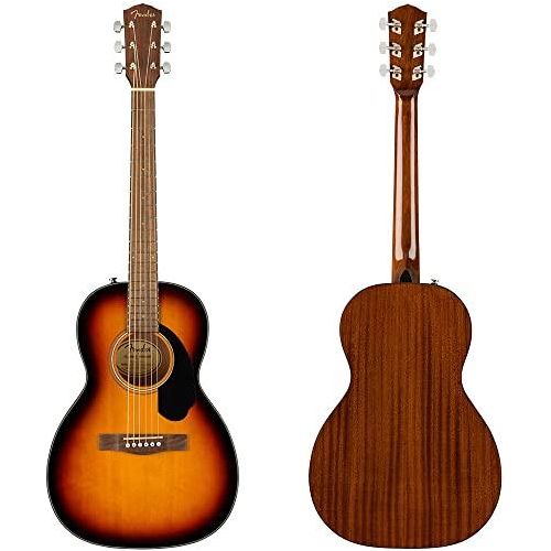 Fender CP-60S Parlor Acoustic Guitar, with 2-Year Warranty, 3-Color Sunburst