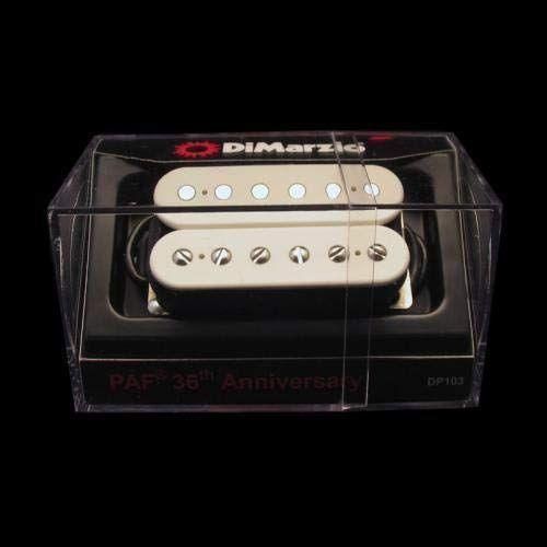 DiMarzio DP223FCR PAF Bridge Humbucker 36th Anniversary Electric Guitar Pickup Creme F-Spaced