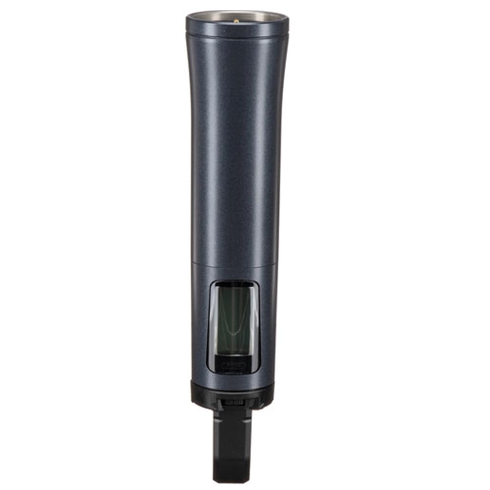 Liquid Audio Sennheiser SKM100G4-S-G Handheld Wireless Microphone with Mute Switch Bundle w/ 4-Pack Blucoil AA Batteries Polishing Cloth