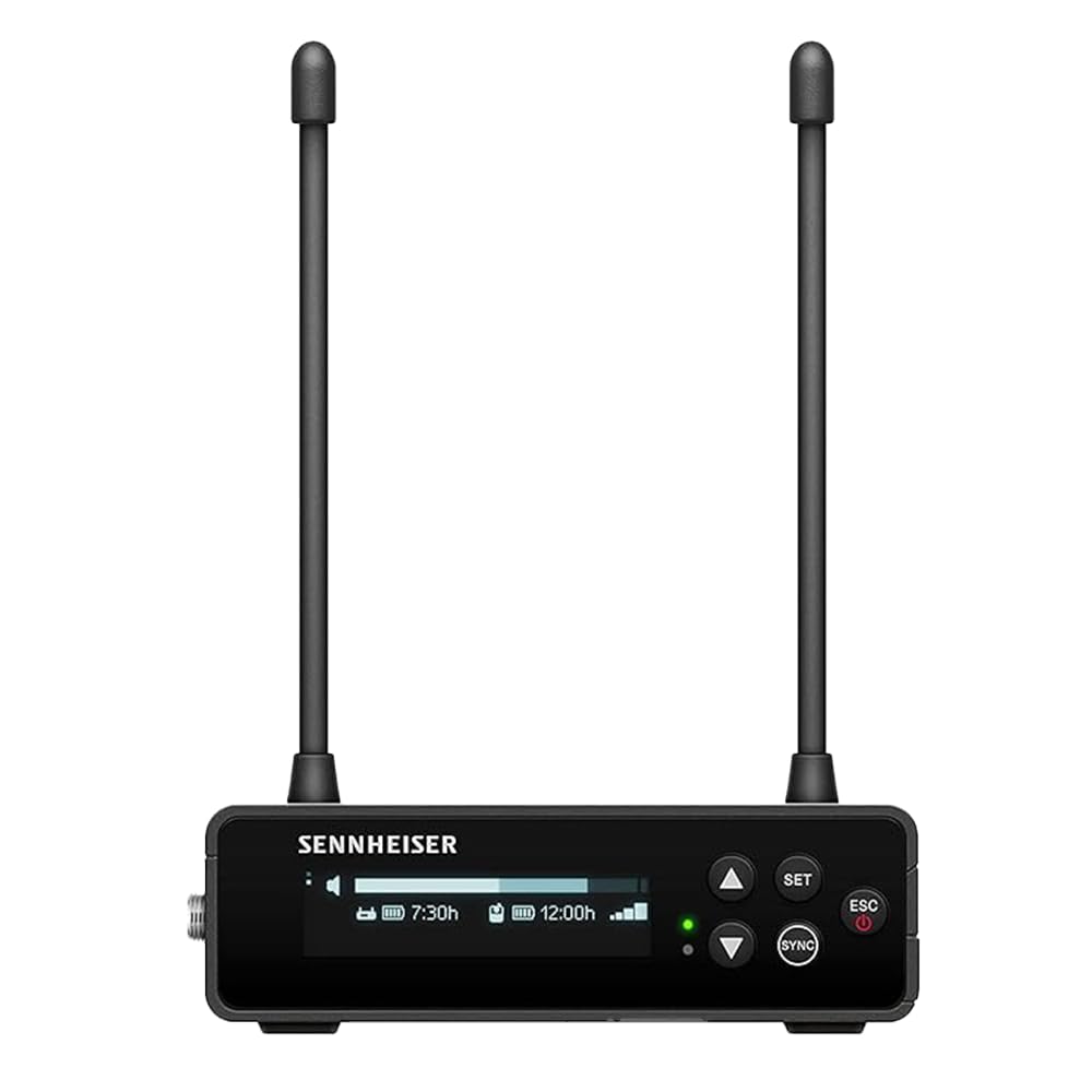 Liquid Audio Sennheiser EW-DP 835 Set (R4-9) Wireless Microphone System Bundle w/Pig Hog PHM10 8mm Mic Cable, 4-Pack Blucoil AA Batteries Polishing Cloth