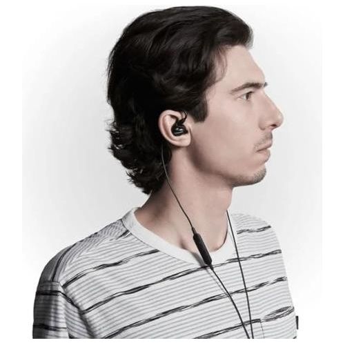 Shure AONIC 4 Wired Sound Isolating Earbuds, Detailed Sound, Dual-Driver Hybrid, Secure In-Ear Fit, Detachable Cable, Durable Quality, Compatible with Apple & Android Devices - White