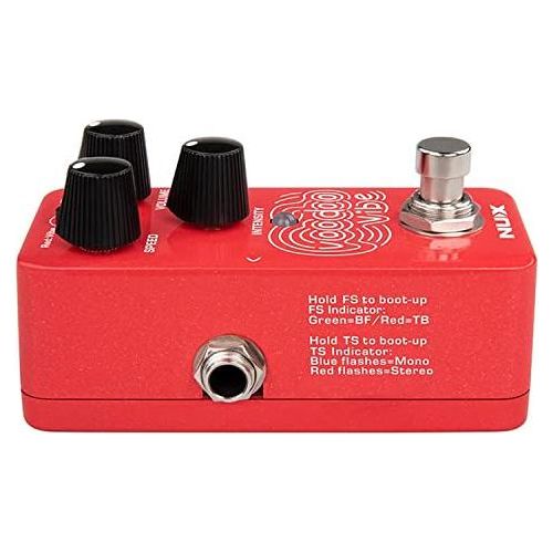 NUX Voodoo Vibe Mini Uni-vibe Guitar Effects Pedal