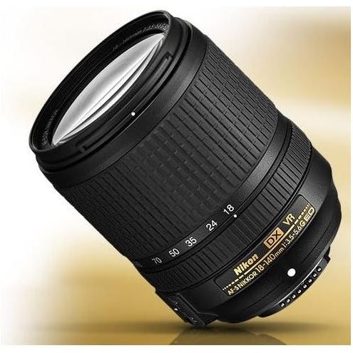 Nikon AF-S DX NIKKOR 18-140mm f/3.5-5.6G ED Vibration Reduction Zoom Lens with Auto Focus for Nikon DSLR Cameras