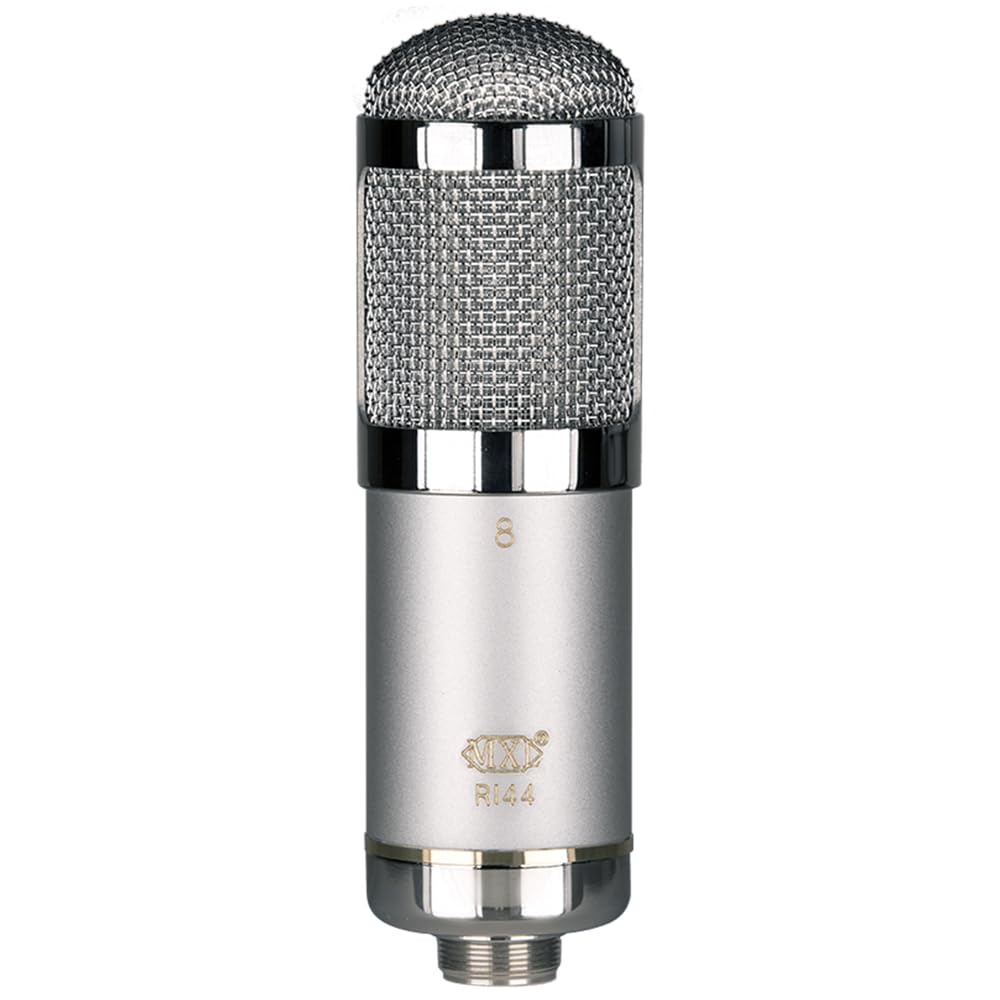 Liquid Audio MXL R144 HE - Heritage Edition Multi-Purpose Ribbon Microphone Bundle w/Pig Hog PHM10 8mm Mic Cable, Pop Filter Polishing Cloth