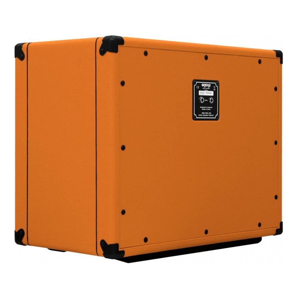 Orange PPC112C 60W Guitar Speaker Cabinet with 1x12" Celestion Vintage 30 Bundle w/Pig Hog "Orange Crème 2.0" Instrument Cable, 12-Pack Guitar Picks & Liquid Audio Polishing Cloth