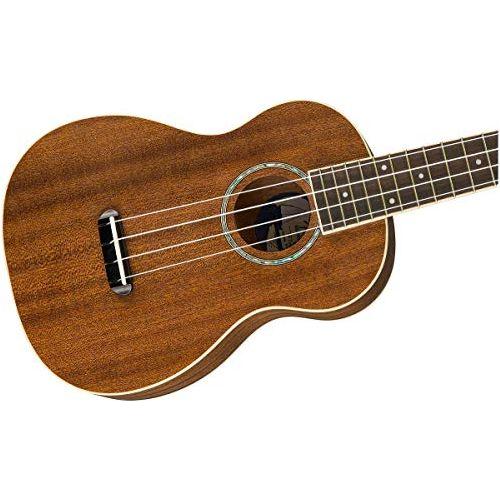 Fender Zuma Classic Concert Ukulele, Walnut Fingerboard, Natural