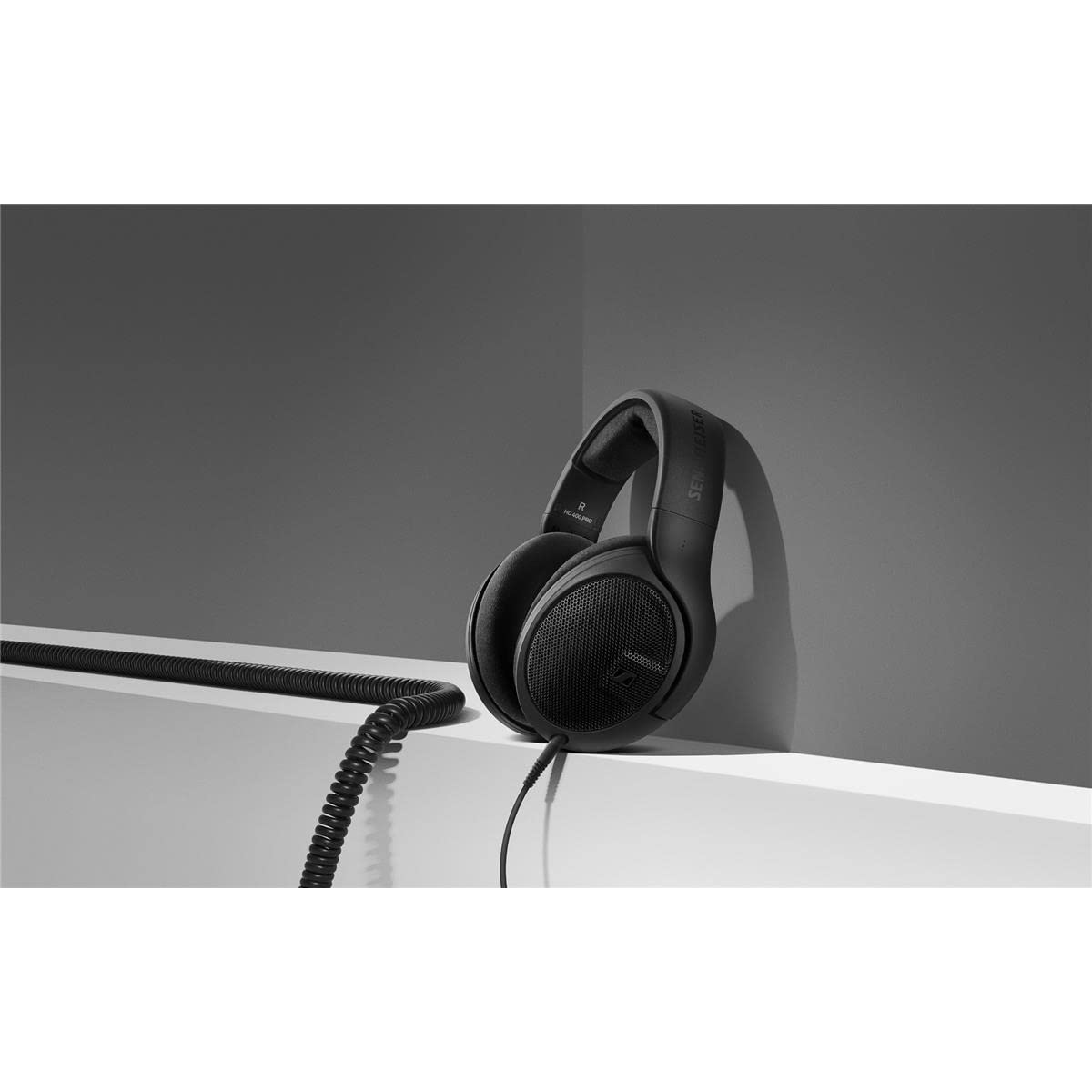 Sennheiser HD 400 PRO Open Back Dynamic Headphones for Studio, Mixing, Video, Audio Production, Twitch, High Definition Music Listening, Removable 1/8” Cable w ¼” Adaptor