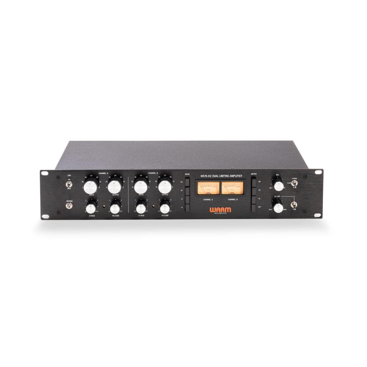 Warm Audio WA76-D2 Dual-channel Discrete FET Compressor/Limiter