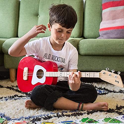 Loog 3 String Pro Acoustic Guitar and Accompanying App for Children, Teens and Beginners