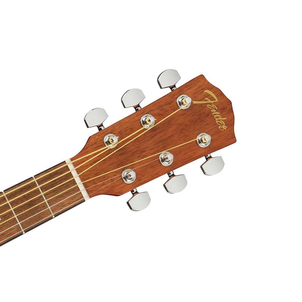 Fender FA-15 3/4 Steel Acoustic Guitar, Walnut Fingerboard, Blue - 0971170187 Bundle w/ 12-Pack Guitar Pick and Liquid Audio Polishing Cloth