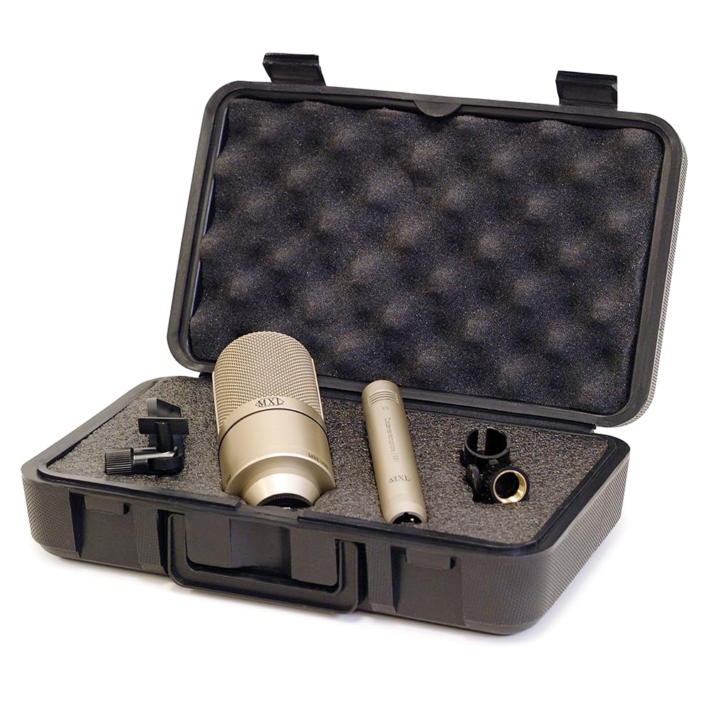 Liquid Audio MXL 990/991 Classic Recording Microphone Bundle w/Pig Hog ...