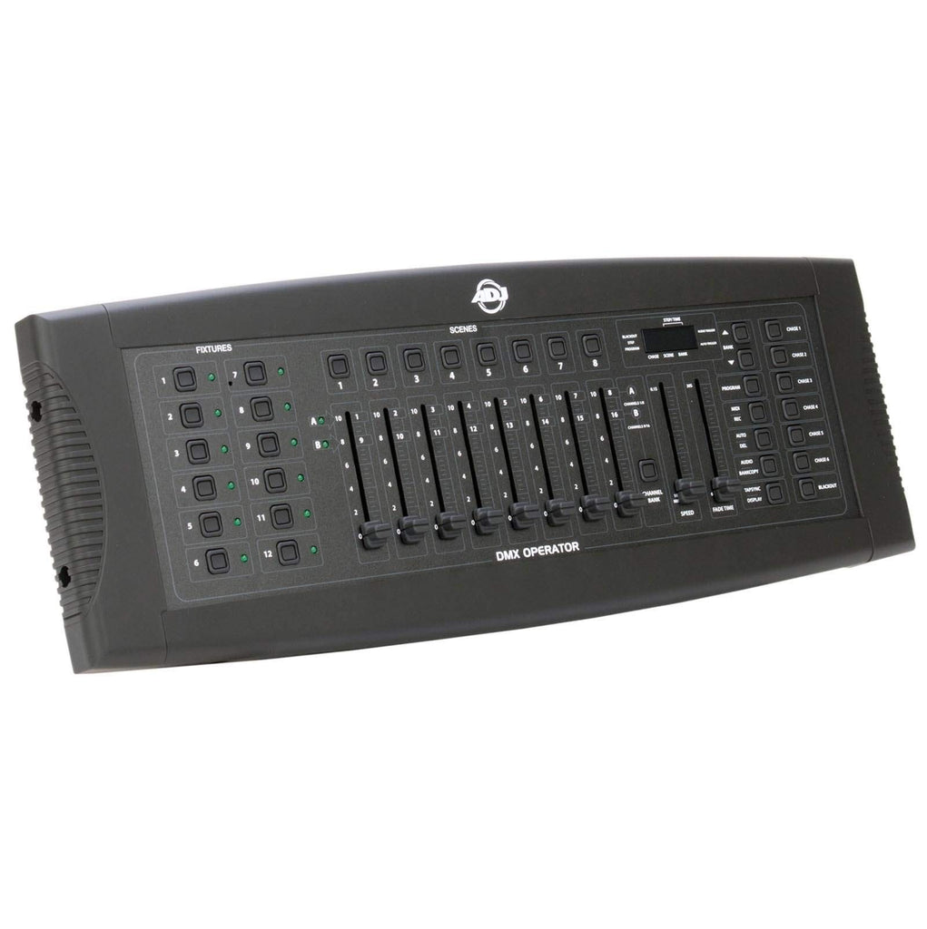ADJ Products, DMX Operator, 192-Channel DJ DMX 512 with 6 Chase Programs and 8 Fade Switches