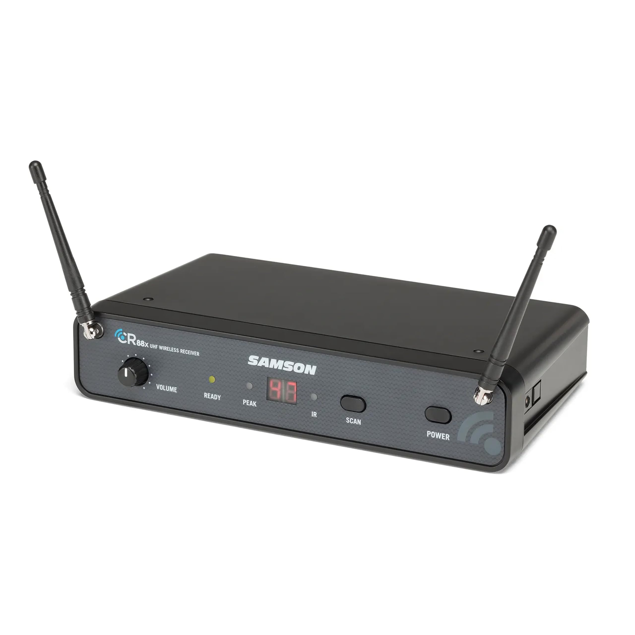 Samson Technologies Concert 88x Handheld Wireless System with Q7 Microphone (D Band), Black Bundle with 5 Windscreens and Instrument Polishing Cloth