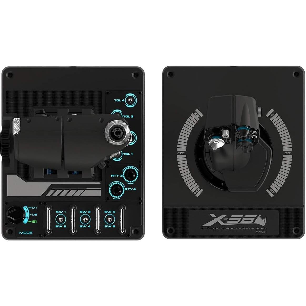 Logitech G X56 H.O.T.A.S Throttle and Joystick Flight Simulator Game Controller