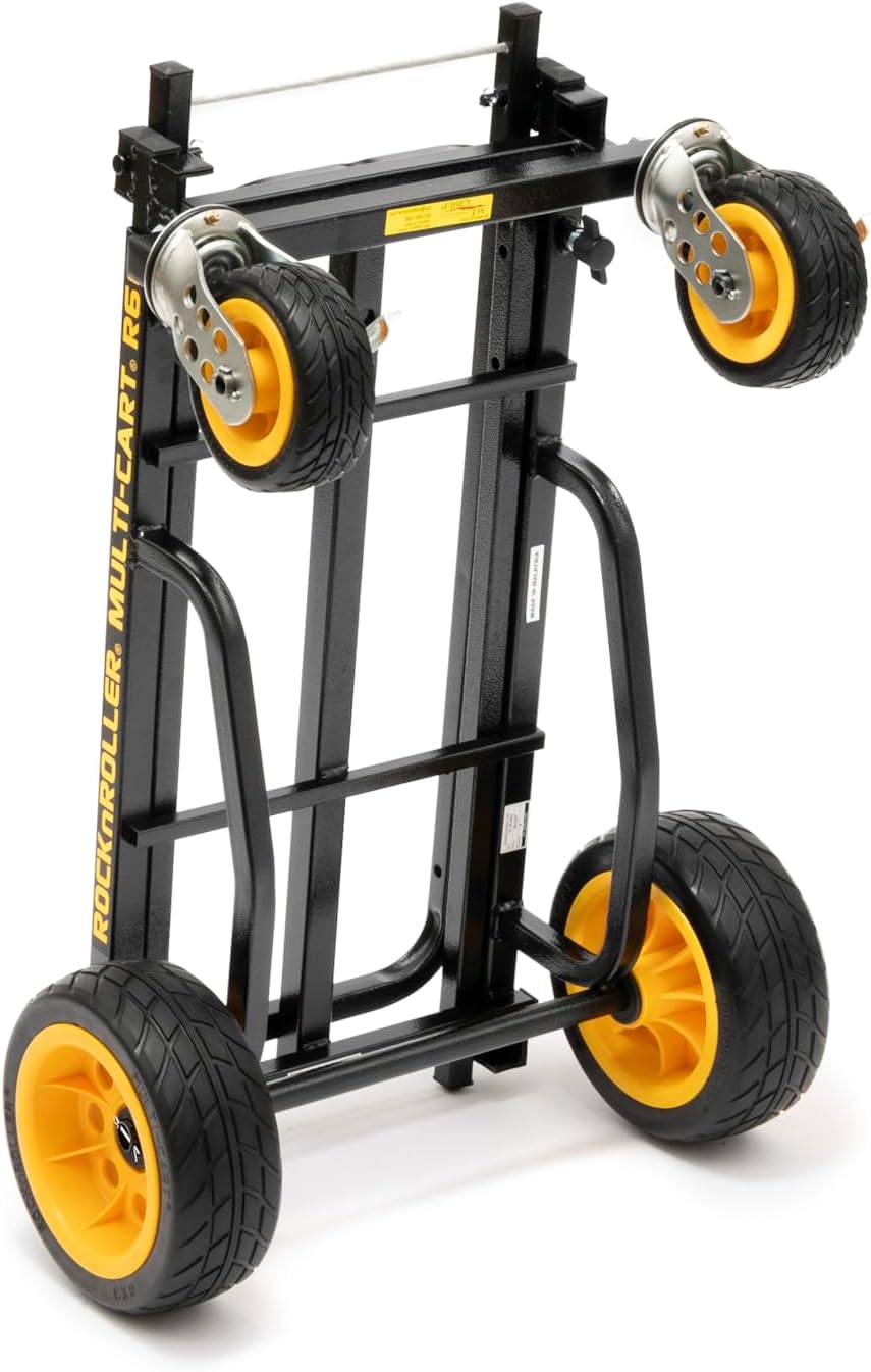 Rock-N-Roller Multi-Cart Folding Utility Cart Collection | 8-in-1 Hand Truck & Dolly Systems