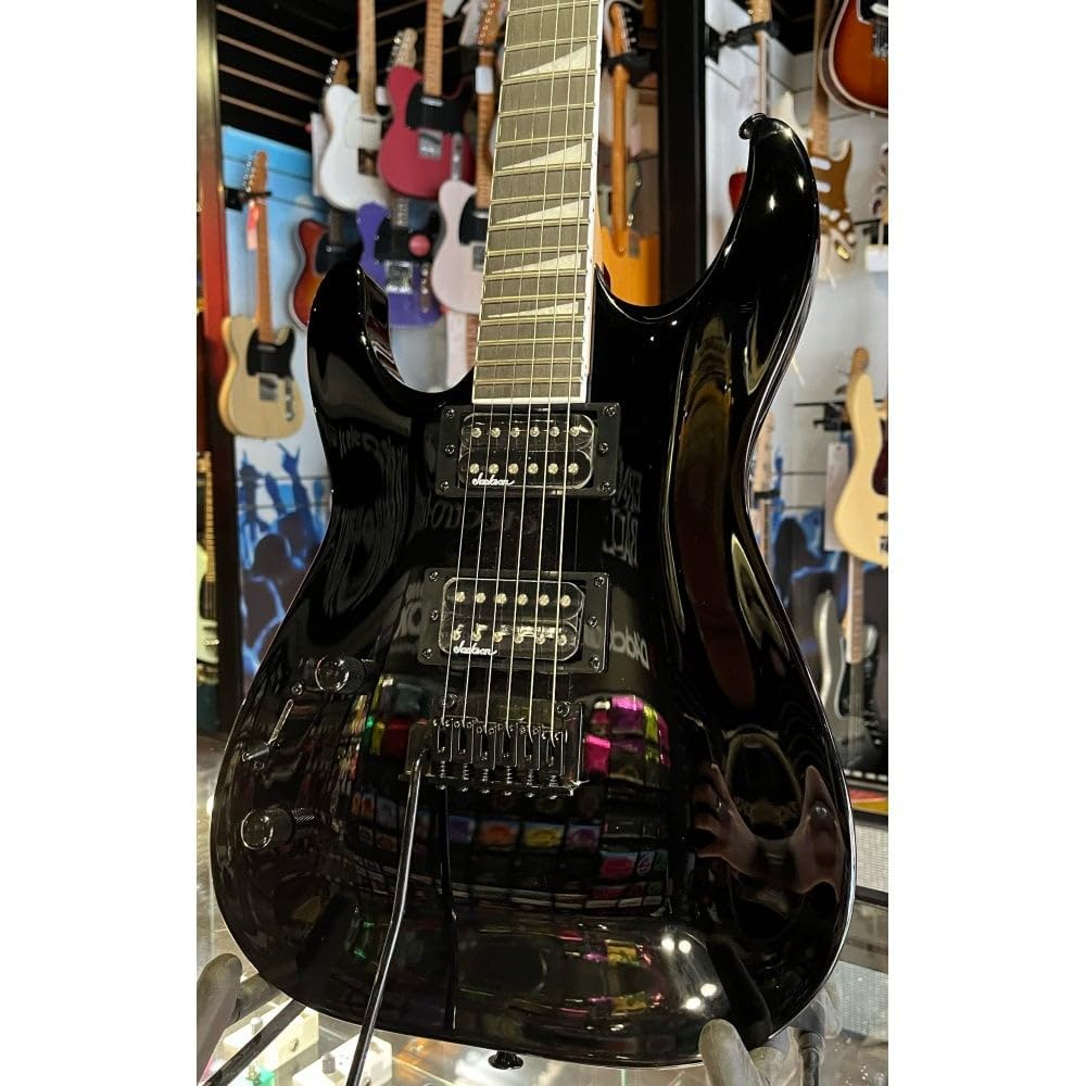 Jackson JS Series 6-String Dinky Arch Top JS22 DKA LH Electric Guitar with Amaranth Fingerboard and Maple Neck (Gloss Black)