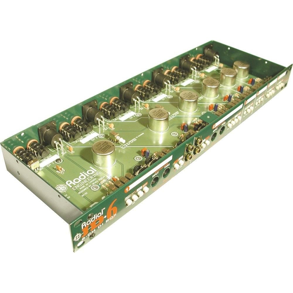 Radial Engineering JD 6 - Six-Channel Passive Direct Box with Jensen ...