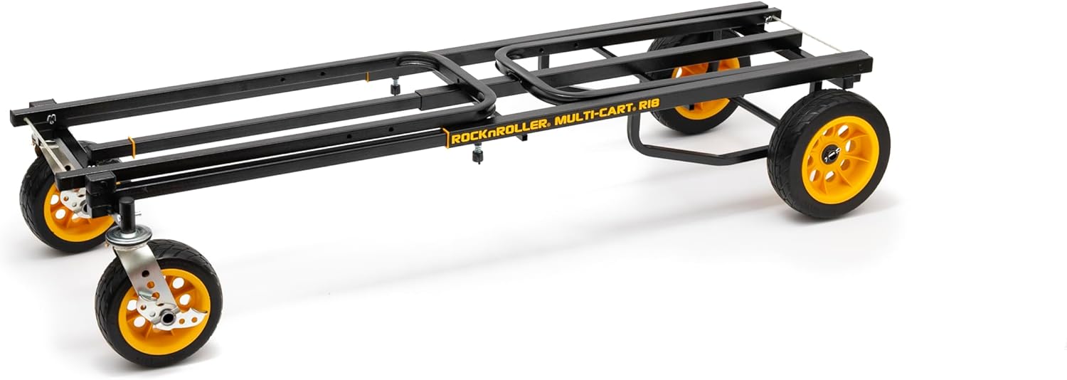 Rock-N-Roller Multi-Cart Folding Utility Cart Collection | 8-in-1 Hand Truck & Dolly Systems