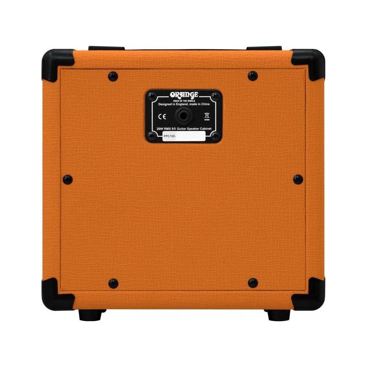 Orange Amplifiers PPC Series PPC108 1x8 20W Closed-Back Guitar Speaker Cabinet