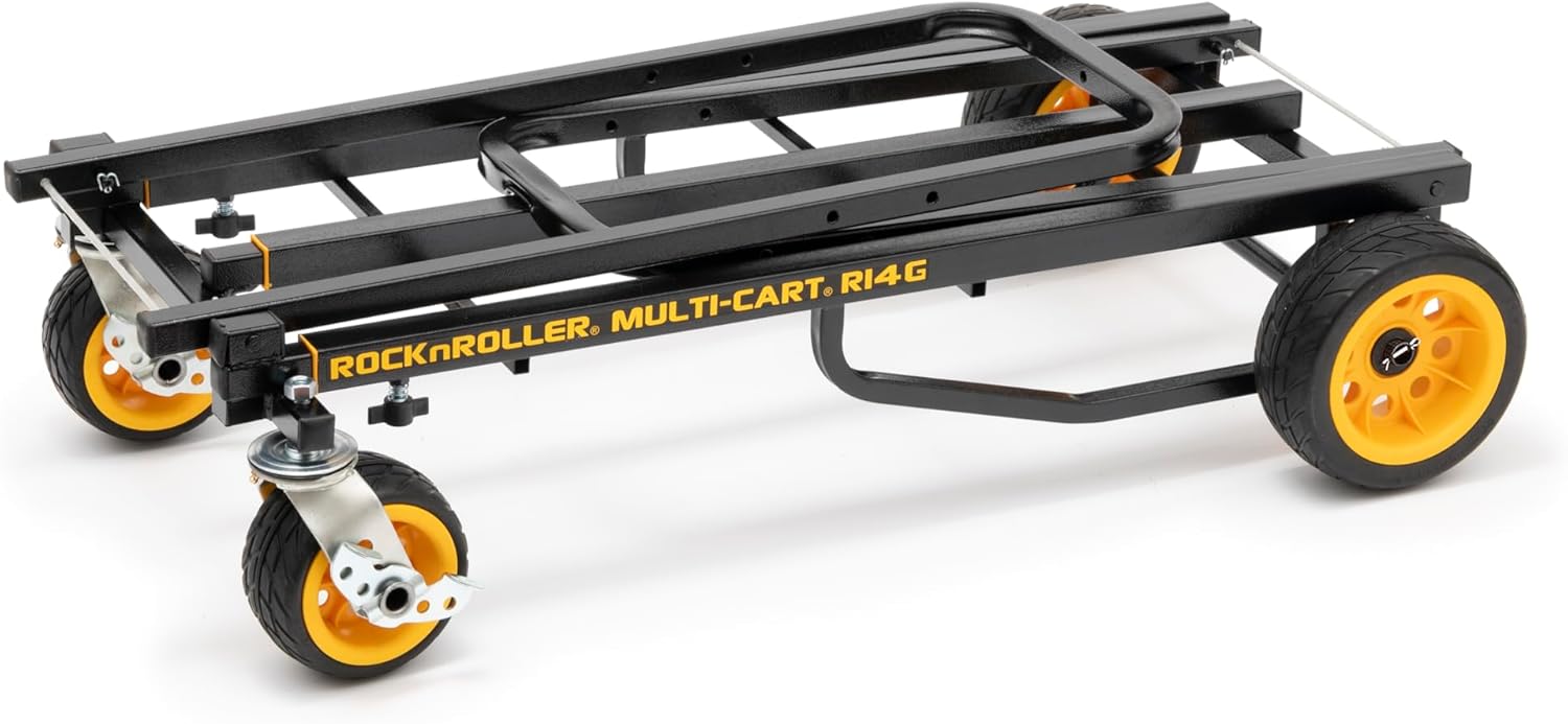 Rock-N-Roller Multi-Cart Folding Utility Cart Collection | 8-in-1 Hand Truck & Dolly Systems