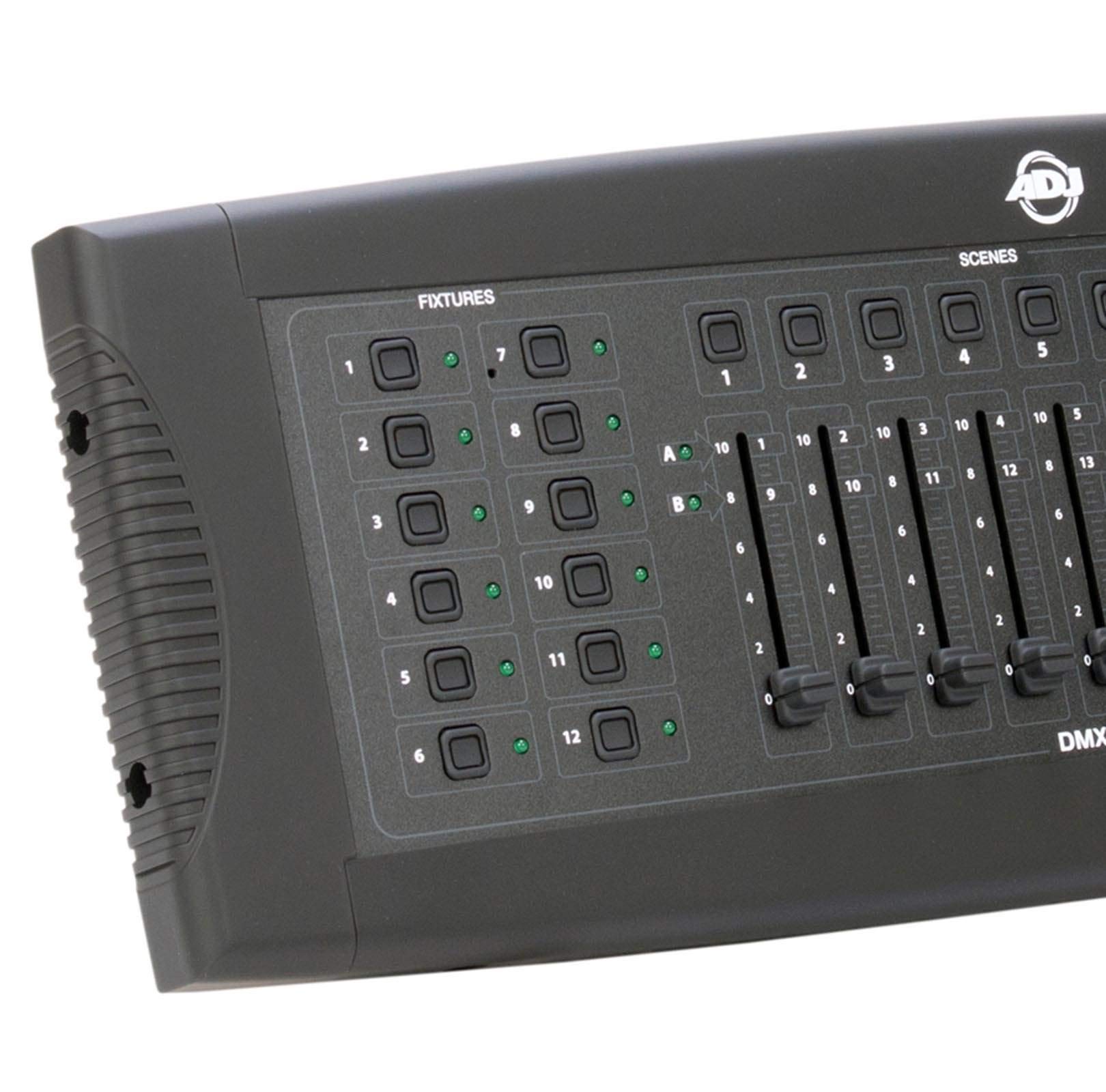 ADJ Products, DMX Operator, 192-Channel DJ DMX 512 with 6 Chase Programs and 8 Fade Switches