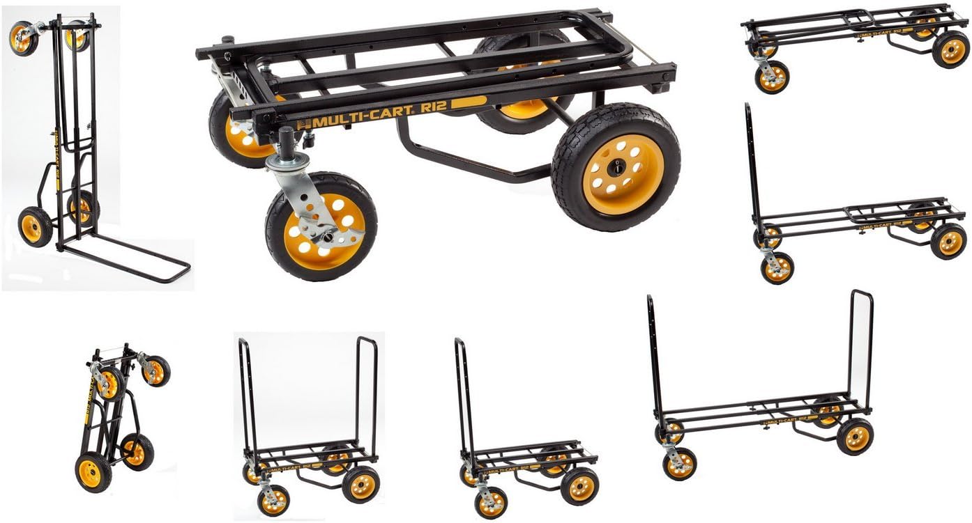 Rock-N-Roller Multi-Cart Folding Utility Cart Collection | 8-in-1 Hand Truck & Dolly Systems
