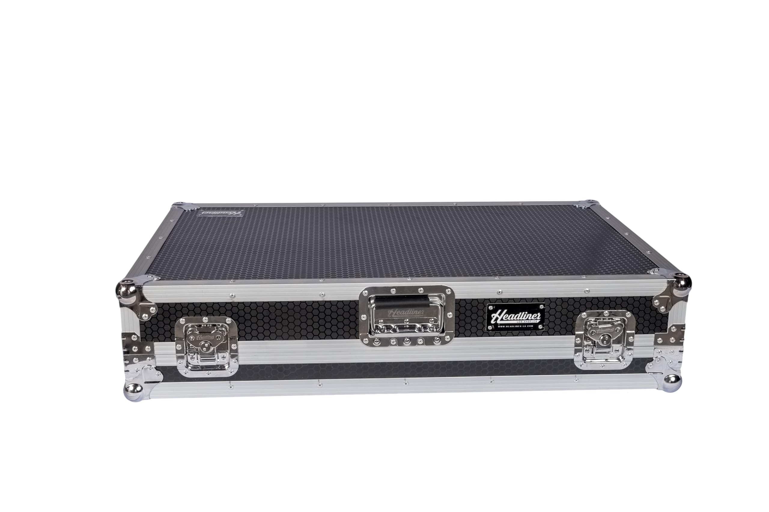 Headliner Low Profile Flight Case with Wheels Compatible with AlphaTheta XDJ-AZ All-in-One DJ System; Compact, Custom Fit DJ Controller Case, Rugged Design - Ideal for DJs On the Road