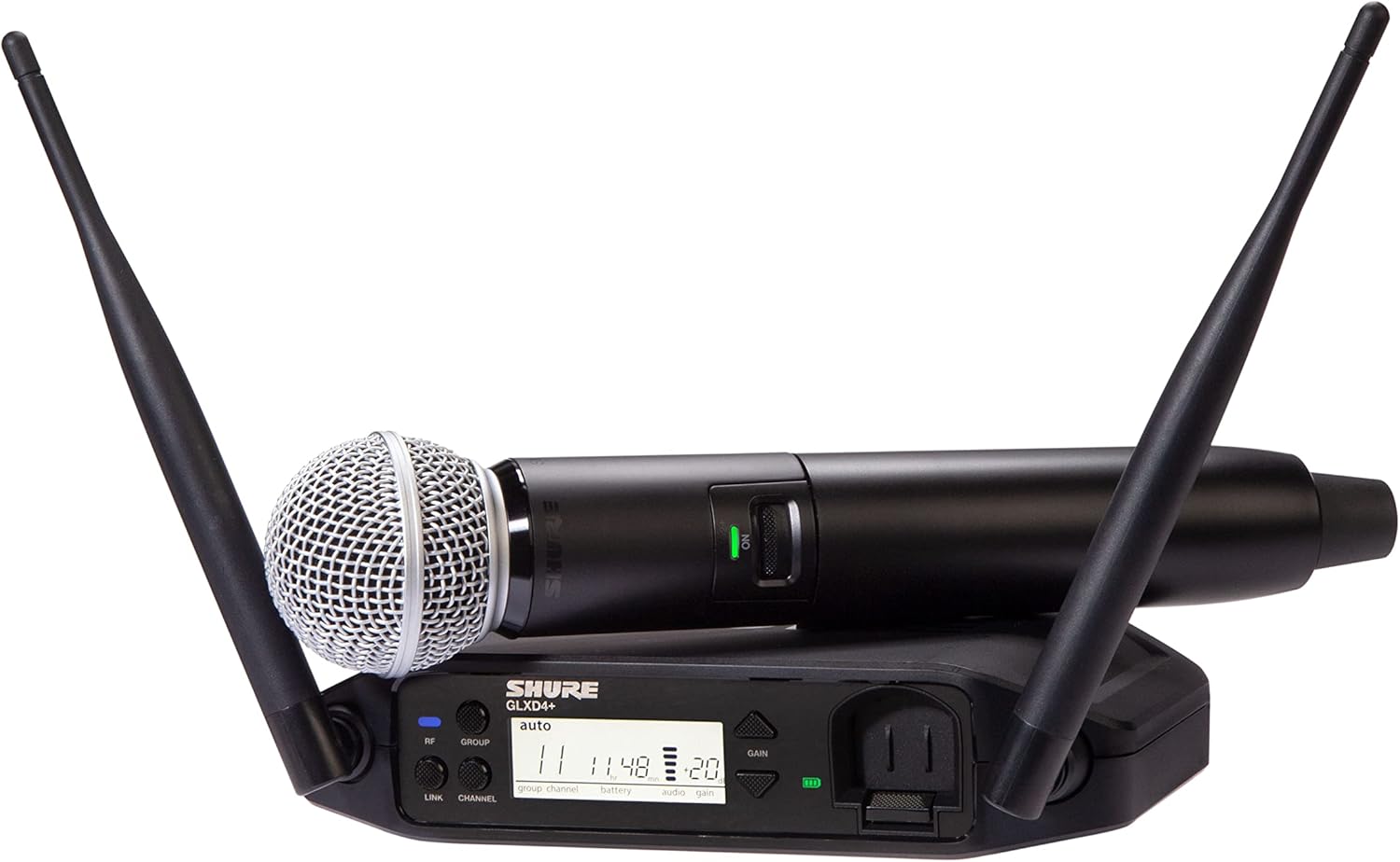 Shure GLXD24 Series Dual Band Digital Wireless Handheld Microphone System